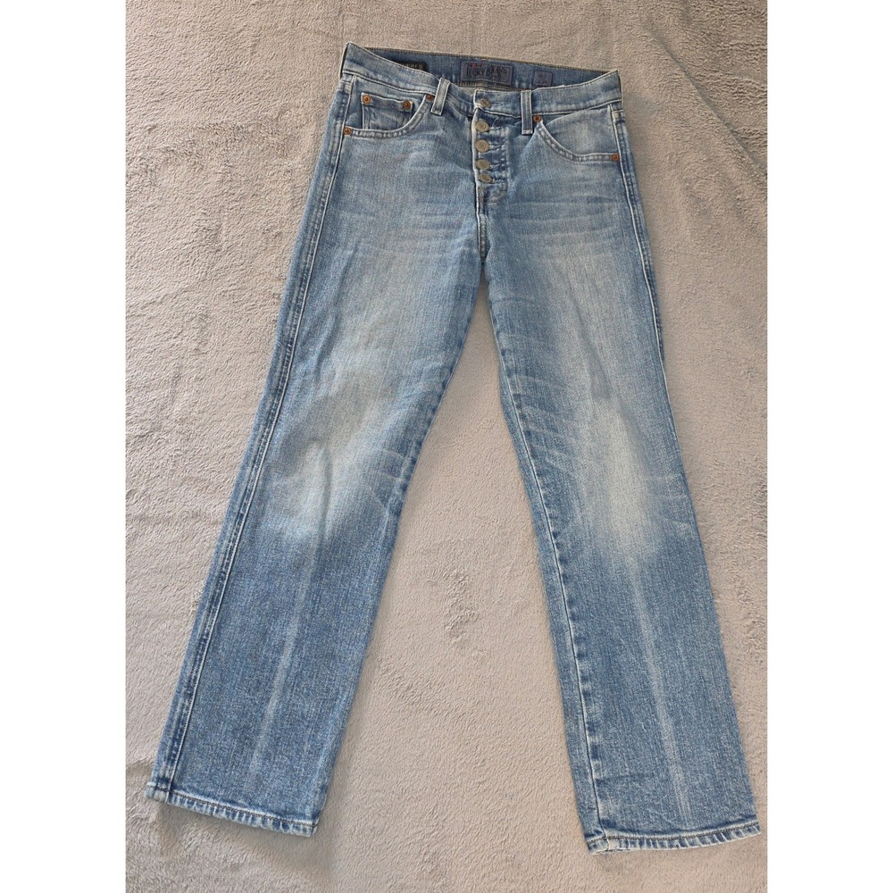 Lucky Brand Authentic Straight Crop Candiani Jeans Mogadore 7W14552 Blue 00/24